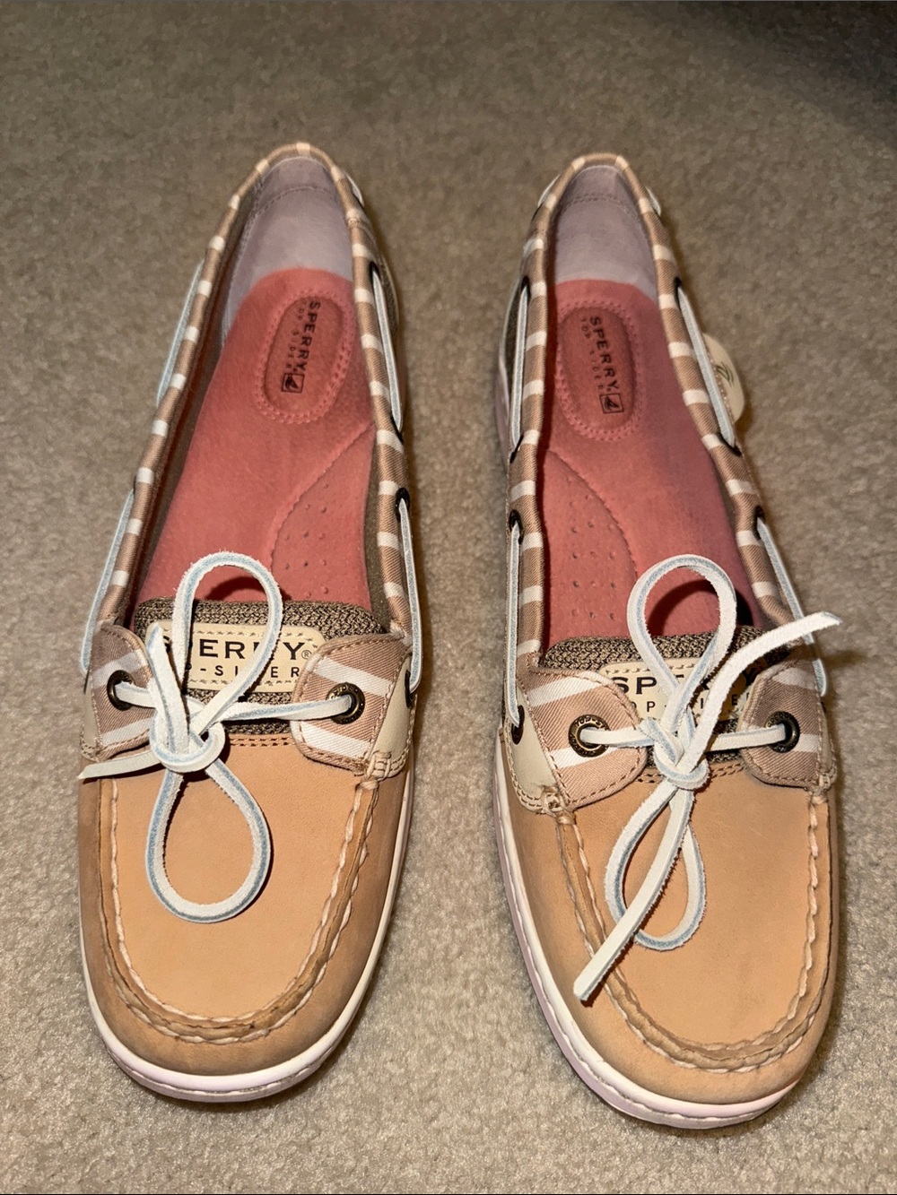 Sperry angelfish sand boat shoes